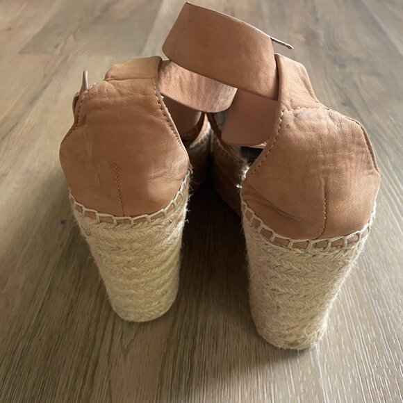 Marc Fisher Mlannie Platform Espadrille Women's Wedge Sandal Size 8 M - Picture 6 of 7